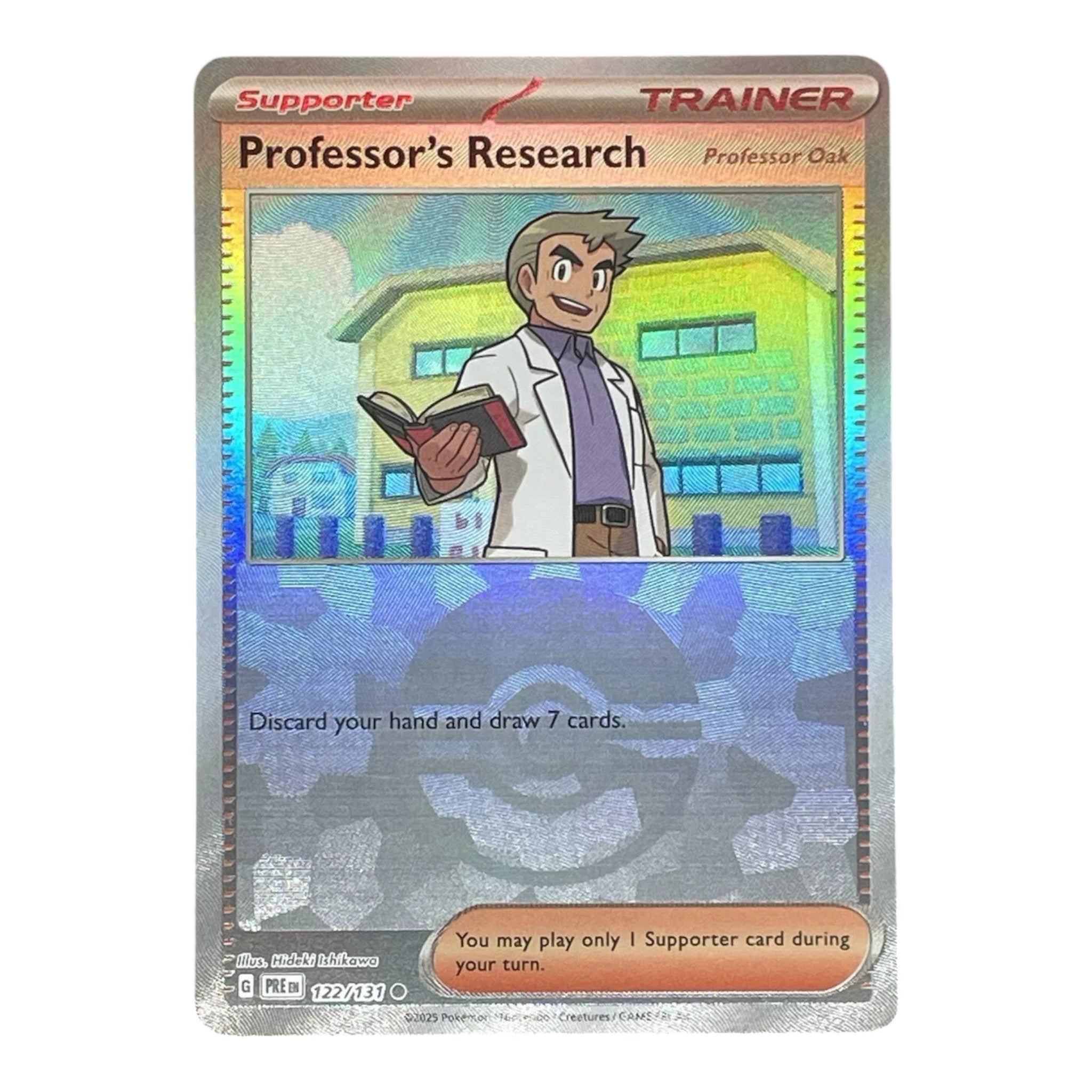 Pokémon Professor's Research Oak [Holo] #122/131 – archivebyx