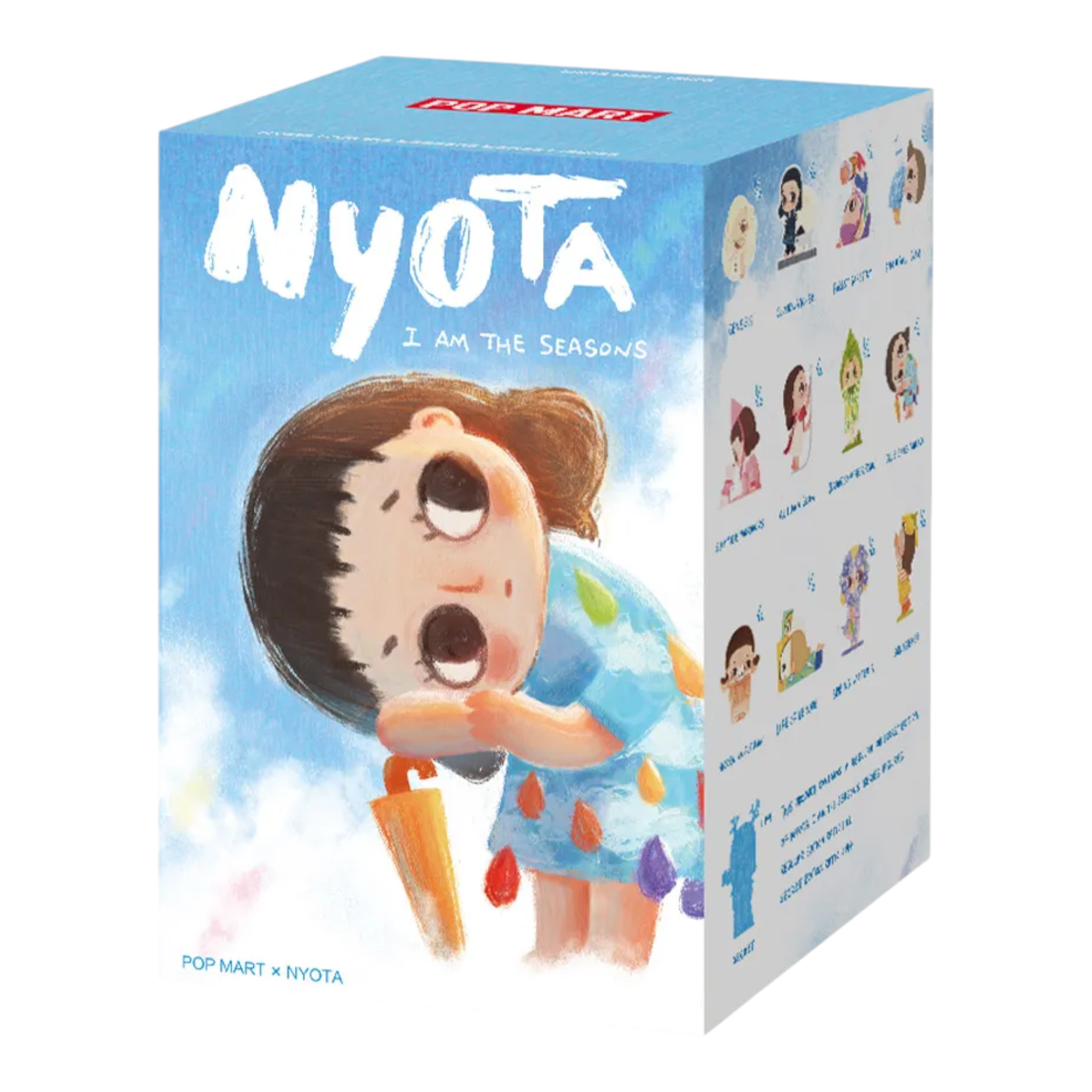Nyota I Am the Seasons 未開封ケース　12個入り Pop Mart Nyota I Am the Seasons Series Figures Single (Blind Box