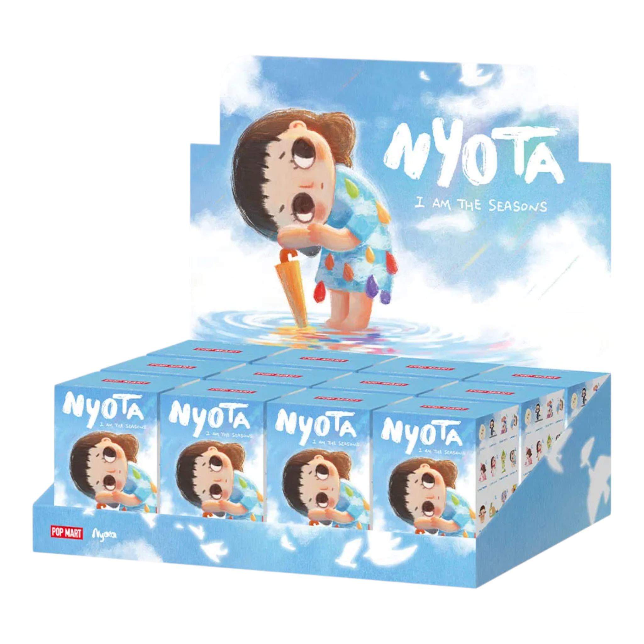 Nyota I Am the Seasons 未開封ケース　12個入り Pop Mart Nyota I Am the Seasons Series Figures Sealed Case (12