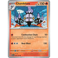Chandelure 038/197 Uncommon Obsidian Flames Pokemon Lightly Played (LP) przód