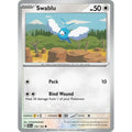Swablu 152/182 Common Paradox Rift Pokemon Near Mint (NM) przód
