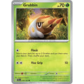 Grubbin 018/162 Common Temporal Forces Pokemon Near Mint (NM) przód