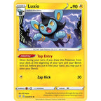 Luxio 032/072 Uncommon Shining Fates Pokemon Lightly Played (LP) przód