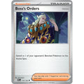 Boss's Orders 114/132 Uncommon Mega Evolution Pokemon Reverse Holo Near Mint (NM) przód