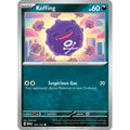 Koffing 109/165 Common 151 Pokemon Near Mint (NM) przód