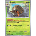Crustle 012/182 Rare Destined Rivals Pokemon Holo Near Mint (NM) przód