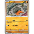 Dwebble 051/086 Common SV: Black Bolt Pokemon Near Mint (NM) przód