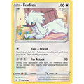 Furfrou 126/198 Common Chilling Reign Pokemon Near Mint (NM) przód