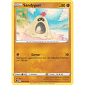 Sandygast 099/195 Common Silver Tempest Pokemon Lightly Played (LP) przód