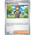 Brock's Scouting 146/159 Uncommon Journey Together Pokemon Near Mint (NM) przód