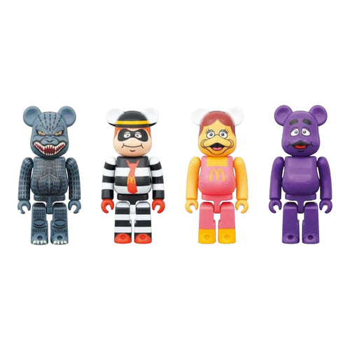 Bearbrick Godzilla VS McDonald's 150% Set of 4 - archivebyx