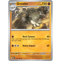 Graveler 075/165 Uncommon 151 Pokemon Near Mint (NM) przód