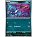 Croagunk 130/198 Common Scarlet &amp; Violet Pokemon Reverse Holo Near Mint (NM) przód