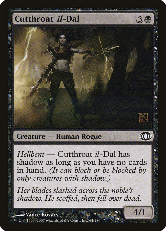 Cutthroat il-Dal 64 Common Future Sight Magic: The Gathering Lightly Played (LP) przód