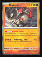 Regirock Rare SV09: Journey Together 082/159 Near Mint (NM) — przód