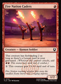 Fire Nation Cadets 134 Common Avatar: The Last Airbender Magic: The Gathering Near Mint (NM) przód