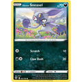 Hisuian Sneasel 092/189 Common Astral Radiance Pokemon Reverse Holo Near Mint (NM) przód