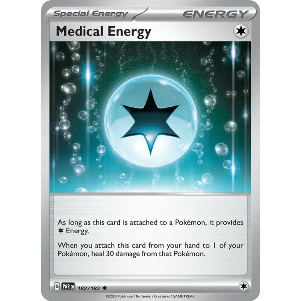 Medical Energy 182/182 Uncommon Paradox Rift Pokemon Near Mint (NM) przód