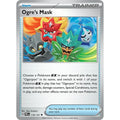 Ogre's Mask 118/131 Uncommon SV: Prismatic Evolutions Pokemon Near Mint (NM) przód
