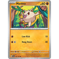 Mankey 106/193 Common Paldea Evolved Pokemon Lightly Played (LP) przód