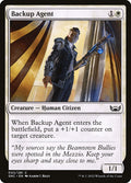 Backup Agent 2 Common Streets of New Capenna Magic: The Gathering Near Mint (NM) przód