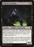 Nirkana Assassin 118 Common Battle for Zendikar Magic: The Gathering Near Mint (NM) przód