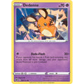 Dedenne 067/172 Common Brilliant Stars Pokemon Lightly Played (LP) przód