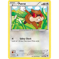 Patrat 84/111 Common Furious Fists Pokemon Lightly Played (LP) przód