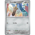 Honedge 130/182 Common Paradox Rift Pokemon Lightly Played (LP) przód