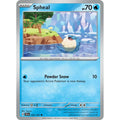 Spheal 043/191 Common Surging Sparks Pokemon Lightly Played (LP) przód