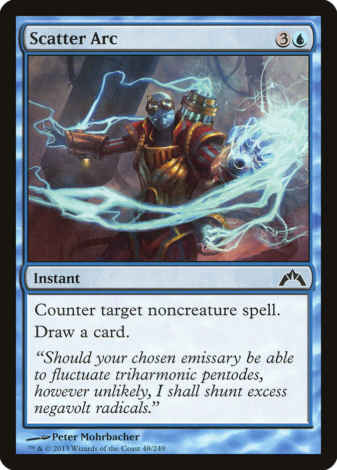 Scatter Arc 48 Common Gatecrash Magic: The Gathering Near Mint (NM) przód