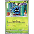 Tangela 006/132 Common Mega Evolution Pokemon Reverse Holo Near Mint (NM) przód
