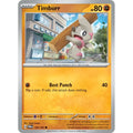 Timburr 103/167 Common Twilight Masquerade Pokemon Lightly Played (LP) przód