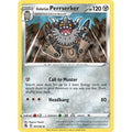 Galarian Perrserker 181/264 Uncommon Fusion Strike Pokemon Lightly Played (LP) przód