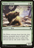 Alpine Grizzly 127 Common Khans of Tarkir Magic: The Gathering Heavily Played (HP) przód