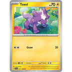 Toxel 071/198 Common Scarlet &amp; Violet Pokemon Near Mint (NM) przód