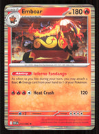 Emboar Rare SV: White Flare 013/086 Near Mint (NM) przód