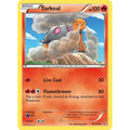 Torkoal 16/106 Uncommon Flashfire Pokemon Lightly Played (LP) przód