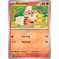 Growlithe 027/182 Common Destined Rivals Pokemon Lightly Played (LP) przód