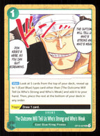 The Outcome Will Tell Us Who's Strong and Who's Weak OP15-037 Adventure on Kami's Island One Piece Near Mint (NM) przód