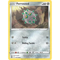 Ferroseed 121/195 Common Silver Tempest Pokemon Lightly Played (LP) przód