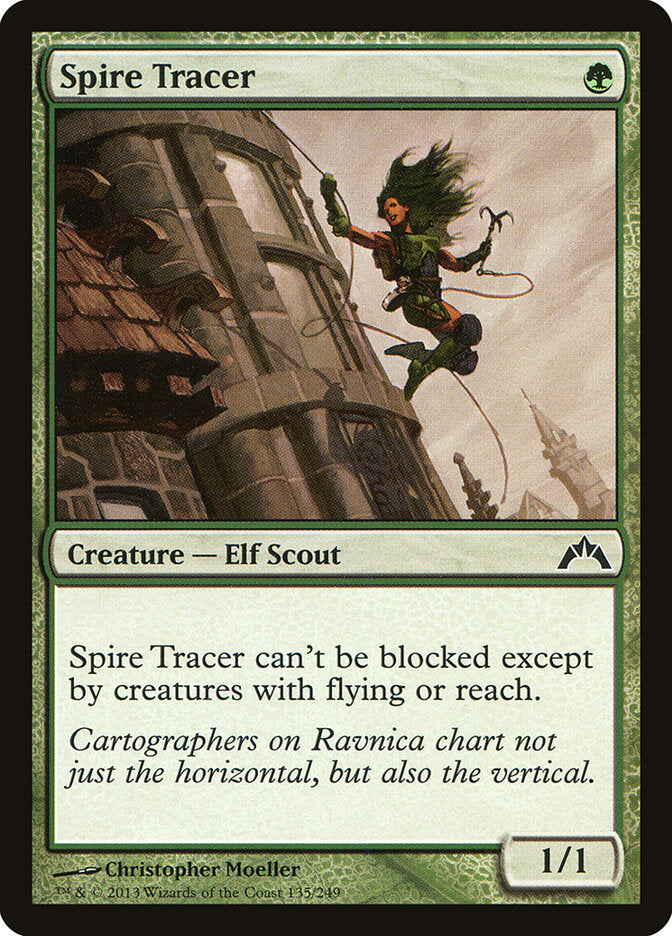 Spire Tracer 135 Common Gatecrash Magic: The Gathering Near Mint (NM) przód