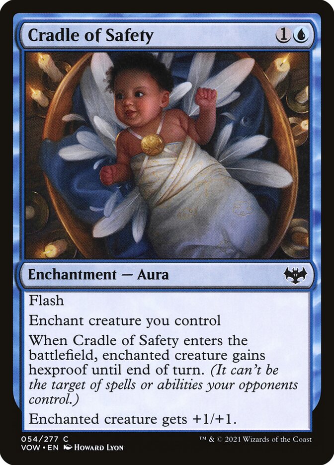 Cradle of Safety 54 Common Innistrad: Crimson Vow Magic: The Gathering Near Mint (NM) przód