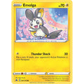 Emolga 047/159 Common Crown Zenith Pokemon Lightly Played (LP) przód