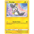 Emolga 047/159 Common Crown Zenith Pokemon Lightly Played (LP) przód