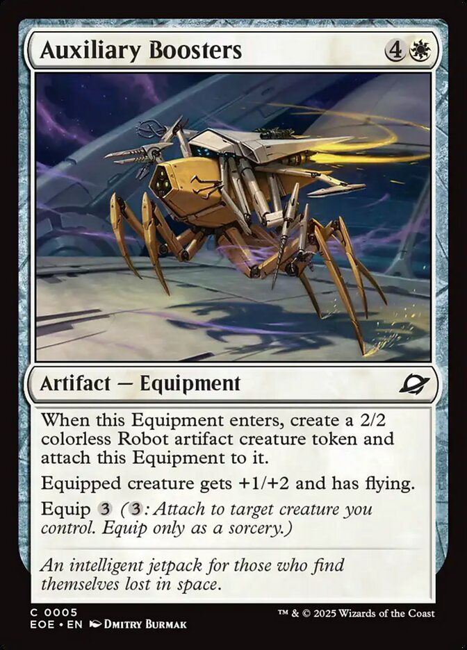 Auxiliary Boosters 5 Common Edge of Eternities Magic: The Gathering Near Mint (NM) przód