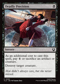Deadly Precision 95 Common Avatar: The Last Airbender Magic: The Gathering Near Mint (NM) przód