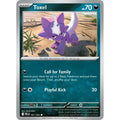 Toxel 067/094 Common Phantasmal Flames Pokemon Reverse Holo Near Mint (NM) przód