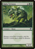 Alpha Tyrranax 109 Common Scars of Mirrodin Magic: The Gathering Near Mint (NM) przód