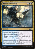 Artful Takedown 151 Common Guilds of Ravnica Magic: The Gathering Near Mint (NM) przód